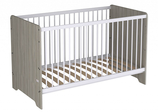 Кроватка детская Polini Simple Nordic 140х70 см, вяз