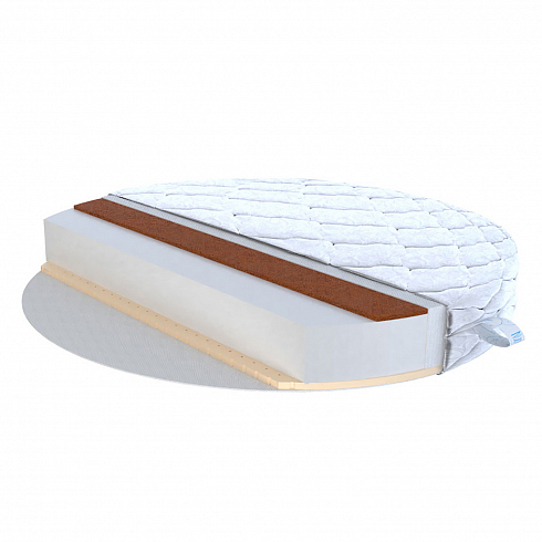 Детский круглый матрас Nuovita Peloso 75х75х12 см