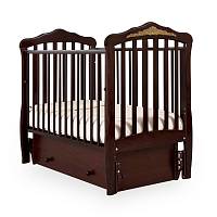 Кровать детская К-2002-28м "Доминик" Люкс маятник универсальный